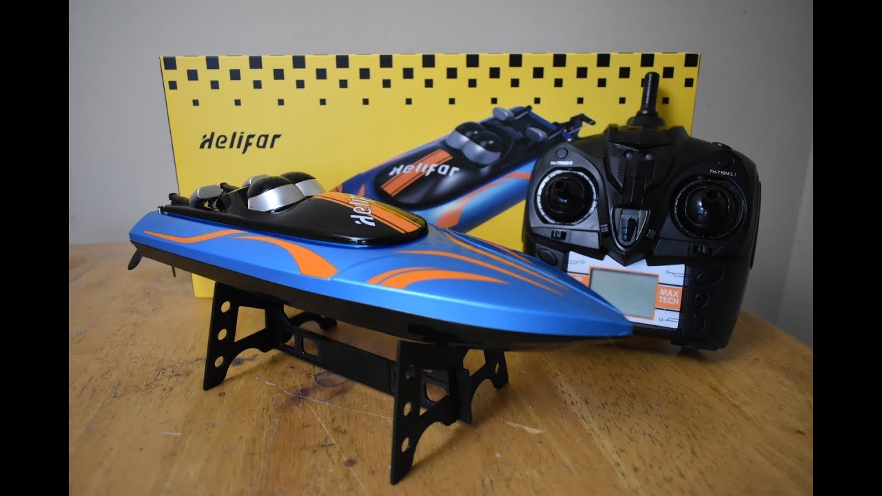 Helifar H112 RC Boat - Unboxing & Review