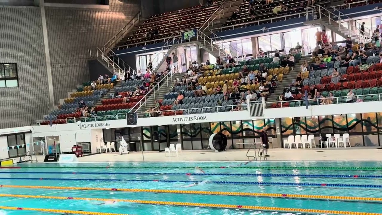 Agrit Sirohi 200m Backstroke Brisbane Senior Mets 2026 (3rd place overall 13 yrs)