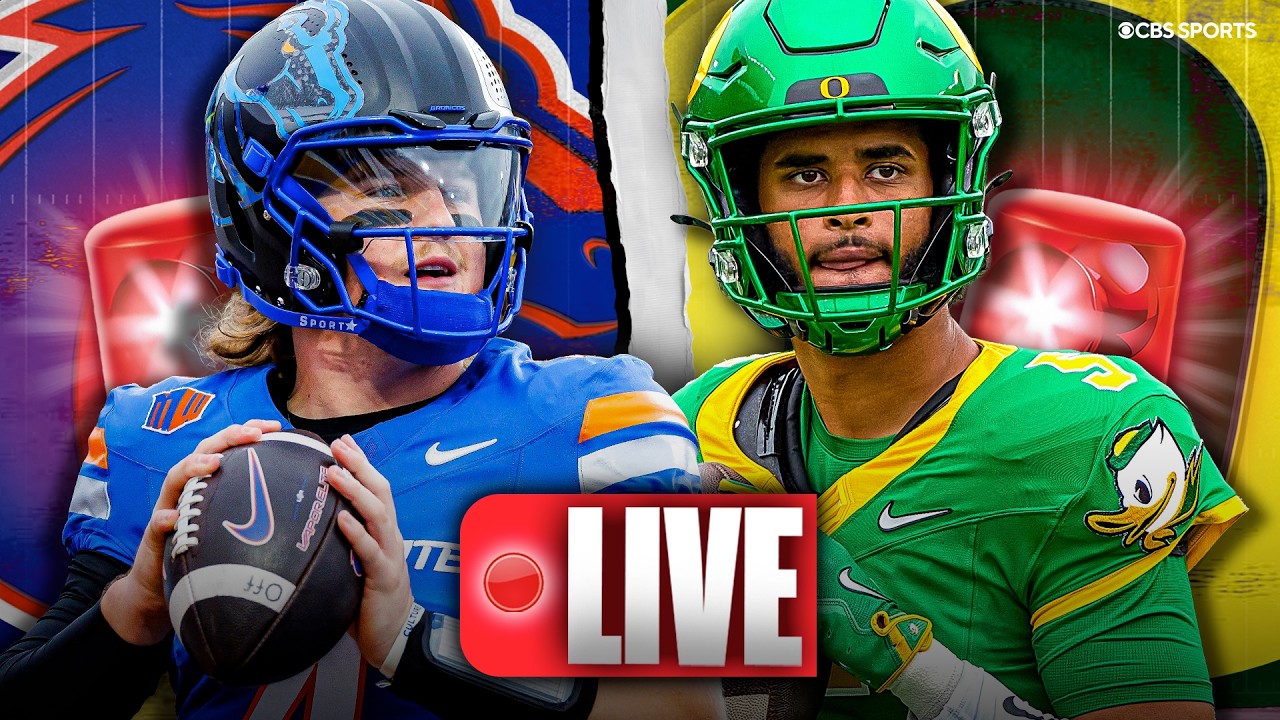 Boise State vs Oregon LIVE | Huge Week 1 SHOWDOWN | Pregame Show + PICKS & PREDICTIONS ✅