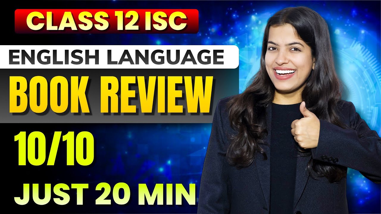 Book Review Writing | ISC English Class 11 & 12 |Format, Examples &  Writing Tips |ISC 2026 #isc12