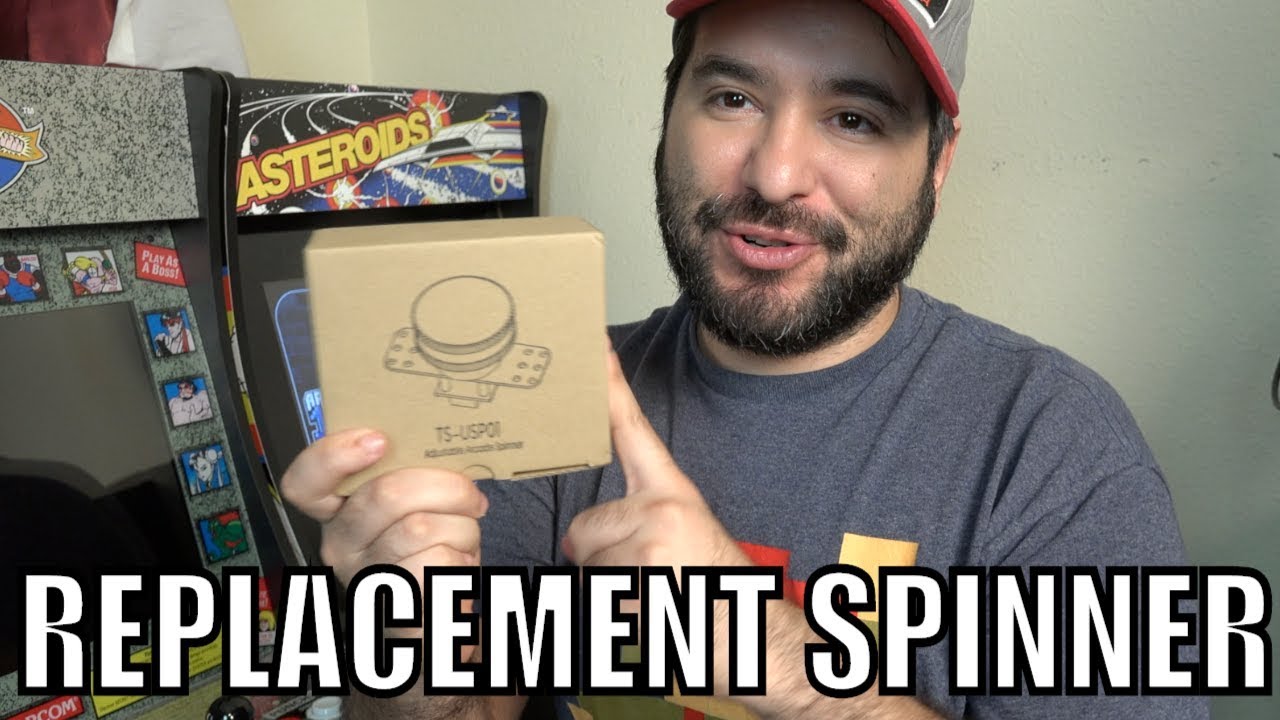 Best Spinner Upgrade for Arcade1Up Asteroids! (Easy Replacement)