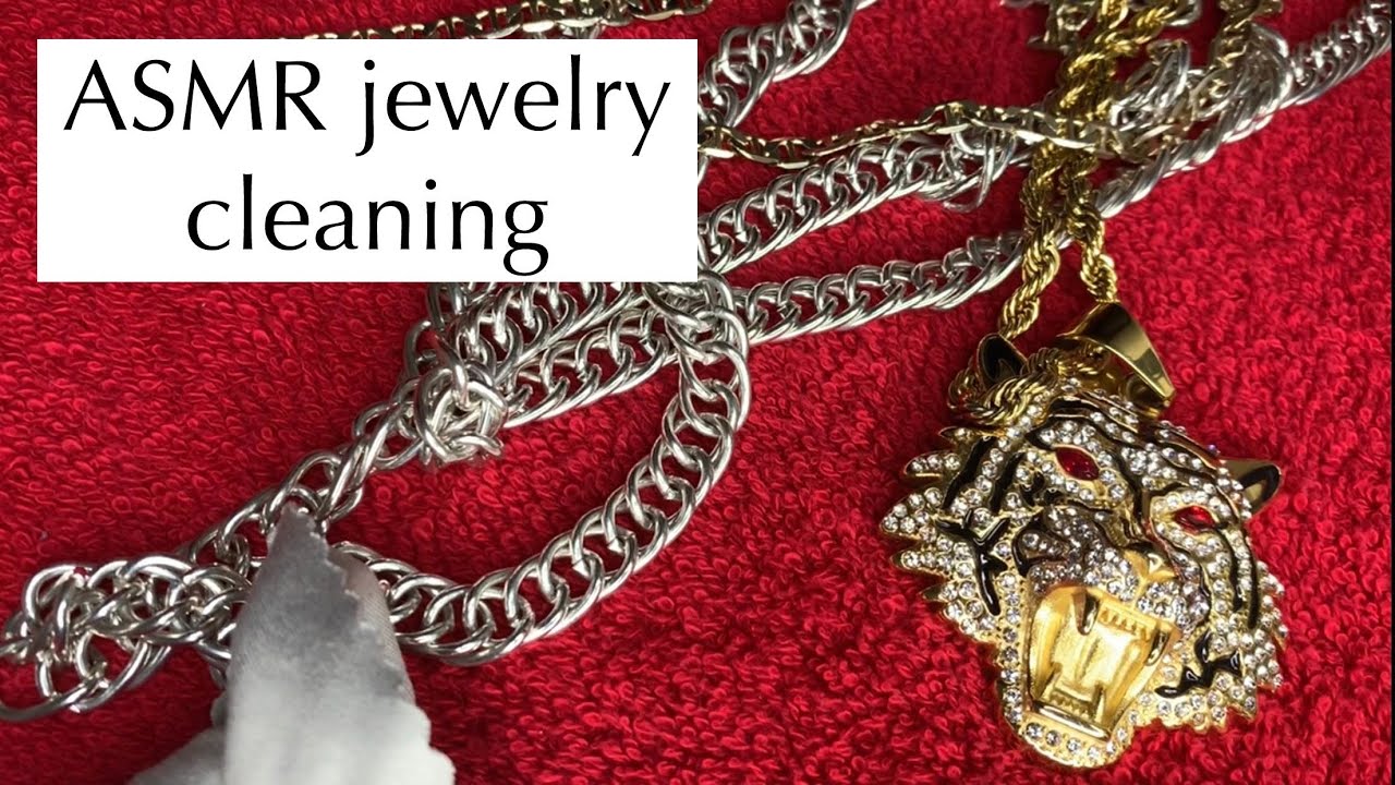 ASMR jewelry cleaning. I just talk about my jewelry while I clean it with a cloth