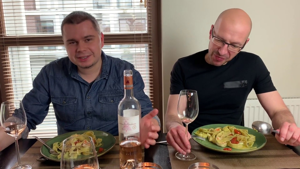 #31 - Makaron z krewetkami i prowansalski róż  I NASZ ŚWIAT WIN & WINNICZEK
