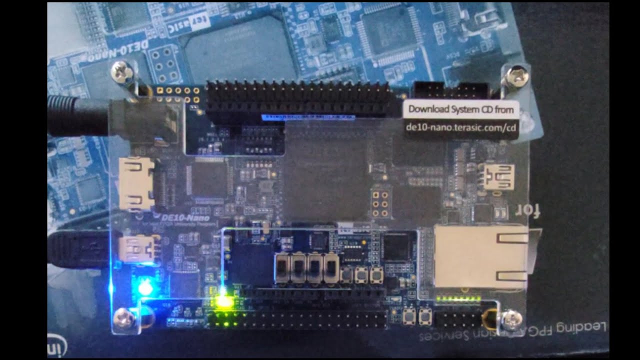 Try Terasic DE10-Nano Kit quick start