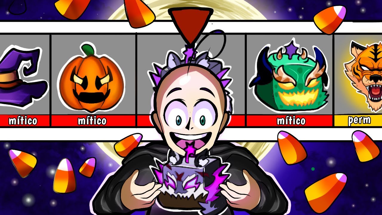 USEI DOCES INFINITOS PRA CONSEGUIR TODOS OS ITENS NO EVENTO DE HALLOWEEN