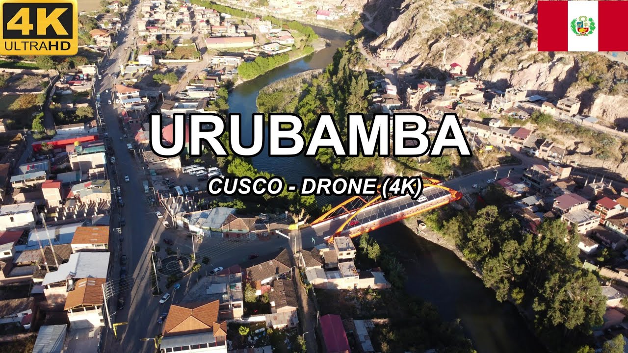 👉 Urubamba - VALLE SAGRADO - Cusco - 🚁DRONE (4K) 2025