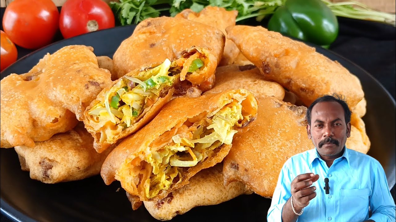 Tea kadai-ல கூட கிடைக்காத Snack 🔥😋Bajji recipe | Omelette recipe in Tamil |omelette bajji snacks