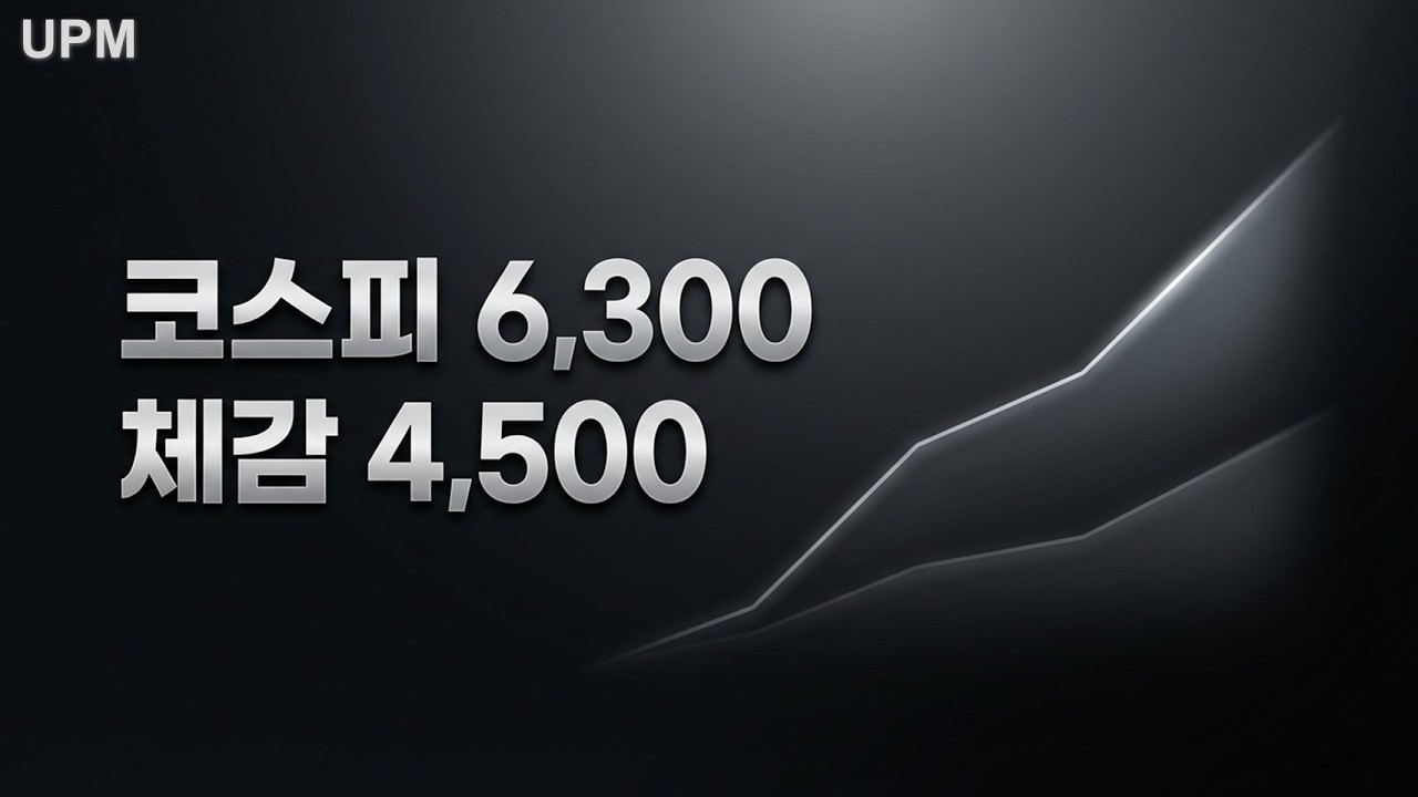 코스피 6,300&hellip; 시작일 뿐