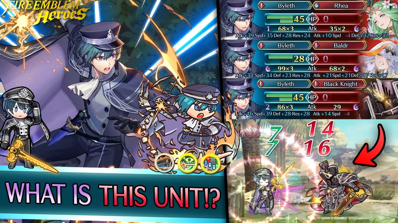 Brave Byleth is INSANELY STRONG!!!! | Fire Emblem Heroes Brave Byleth Showcase