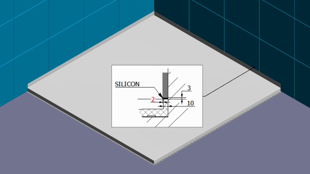 POLYSAN - Návod k montáži sprchových vaniček MIRAI