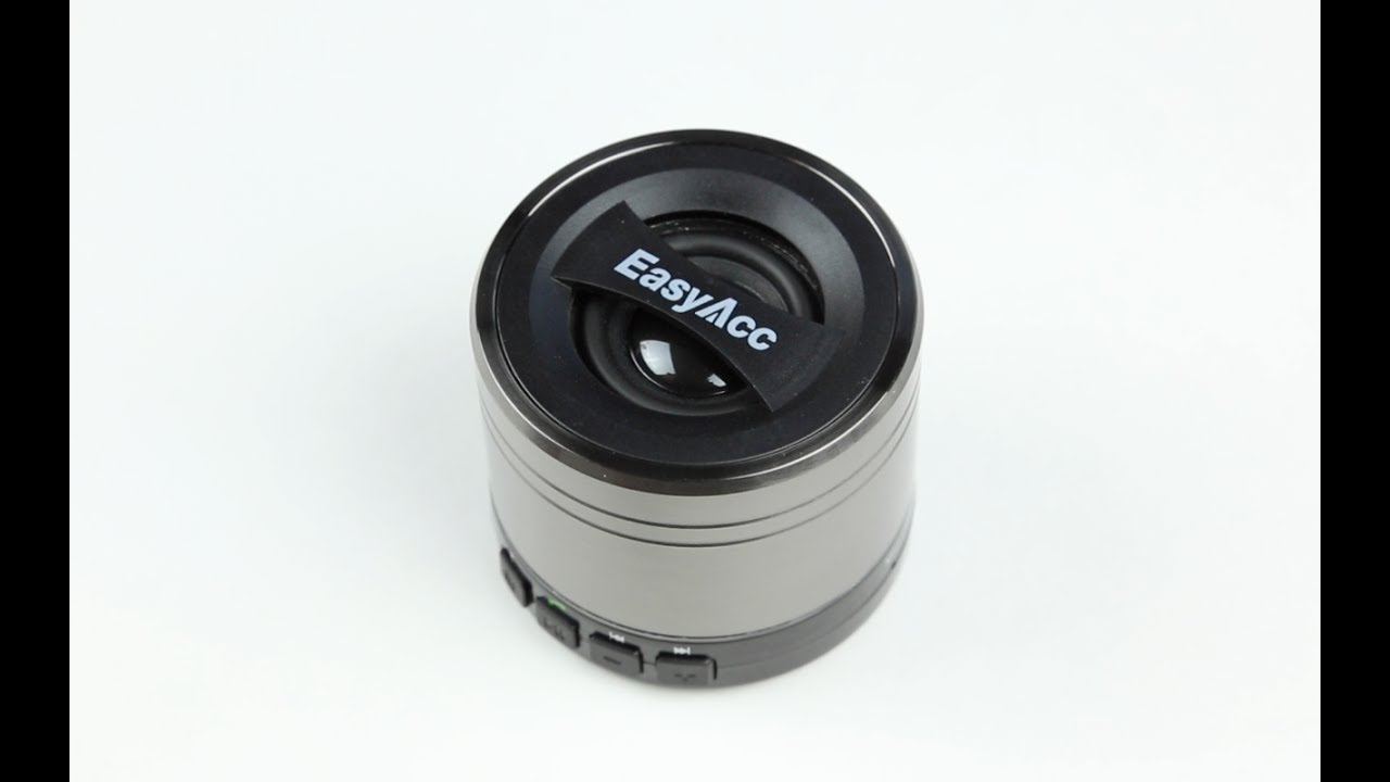 EasyAcc Mini Cannon Bluetooth Speaker Unboxing & In-depth Review