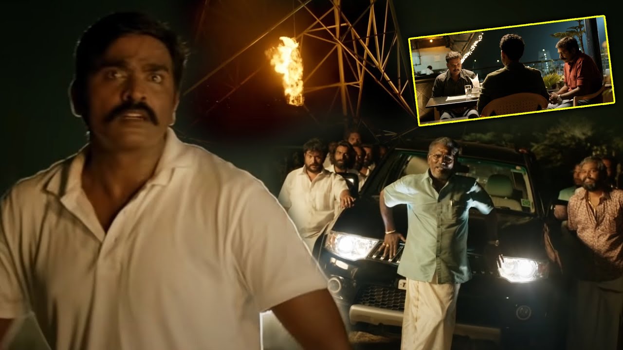 Vijay Sethupathi And Vela Ramamoorthy Interesting Fir Accident Scene ||@primemovies397