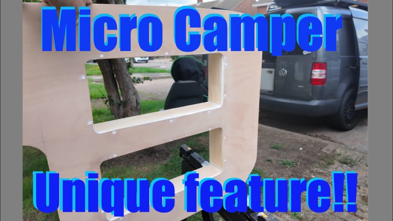 Micro camper unique feature | diesel heater progress
