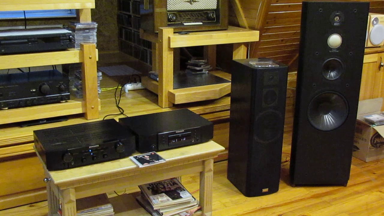 CD Проигрыватель Marantz 5003 и усилитель Marantz 5003 проверка воспроизведения MP3