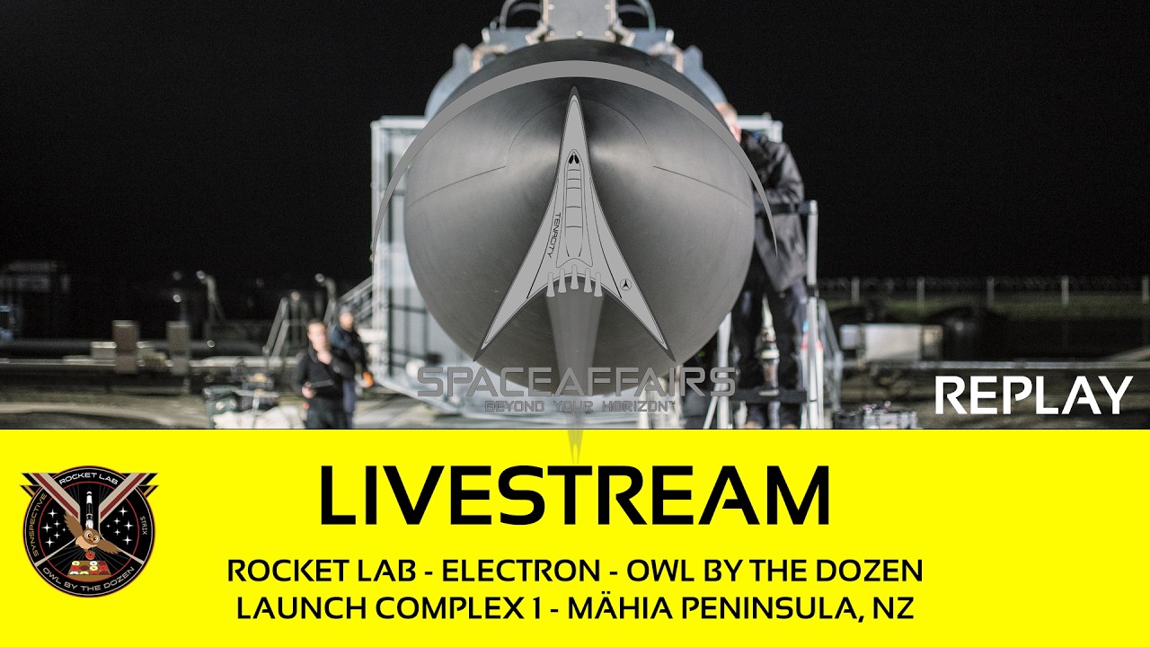 Rocket Lab - Electron - Owl By The Dozen - LC 1 - M&auml;hia, NZ - September 19, 2026