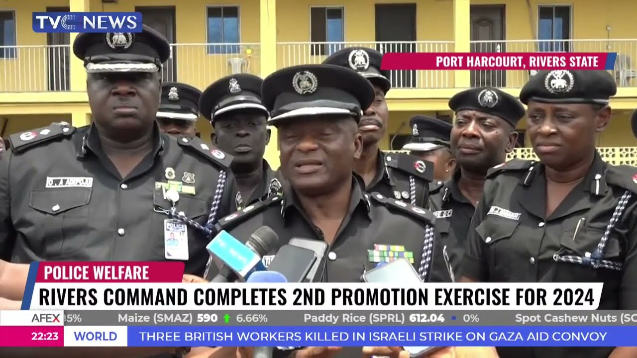 Rivers Police Command Holds Second Promotion Exercise For 2024