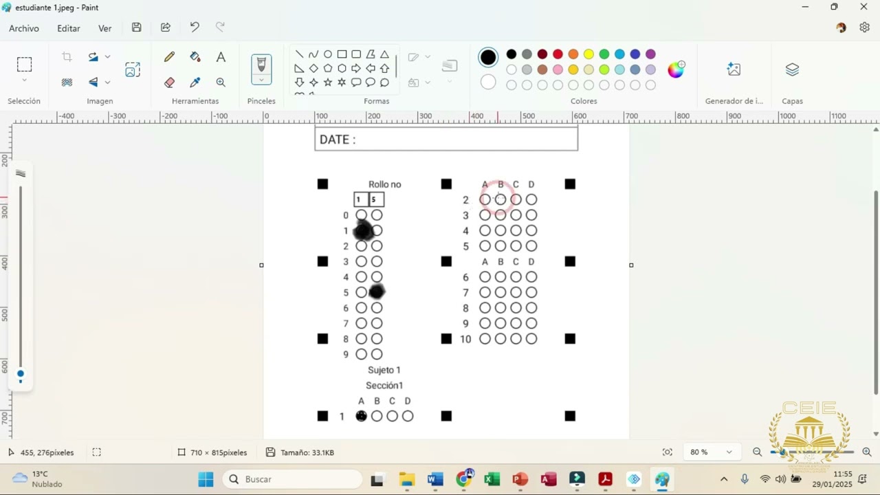 Tutorial EvalBee calificar exámenes con el celular