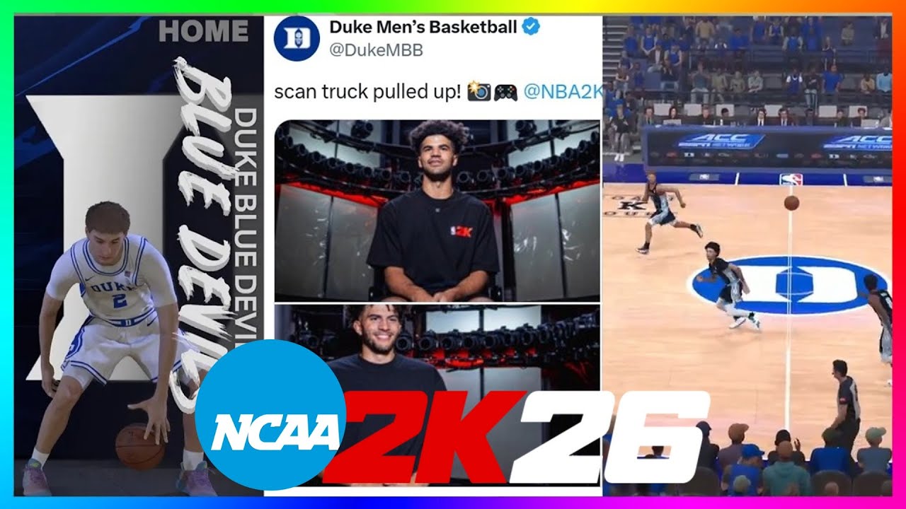 НОВЫЙ предварительный обзор студенческого баскетбольного матча NBA 2K...
