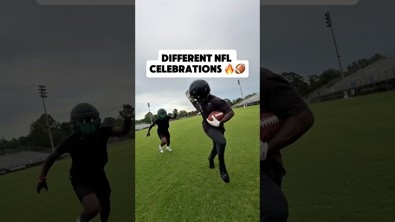Different NFL Celebrations 🔥🤣🏈 #fyp #explore #football