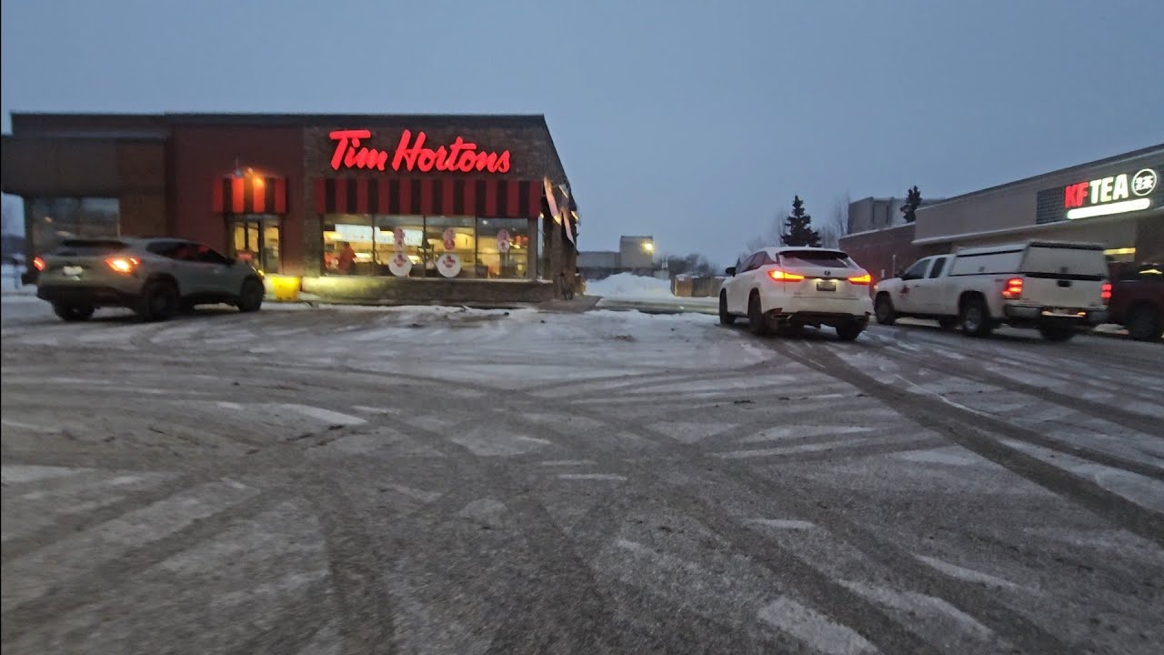 A morning walk to rice road tim hortons and back like share and subscribe 😀 