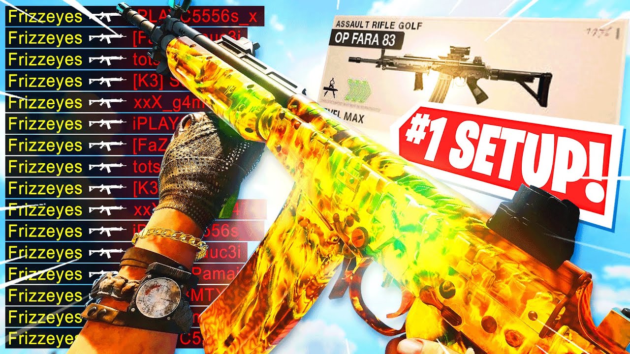 i created the FASTEST KILLING FARA 83 SETUP.. (Best Fara 83 Class Setup) - Cold War