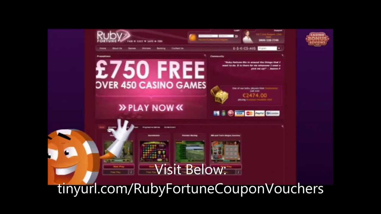 Ruby Fortune UK Promotions 2014