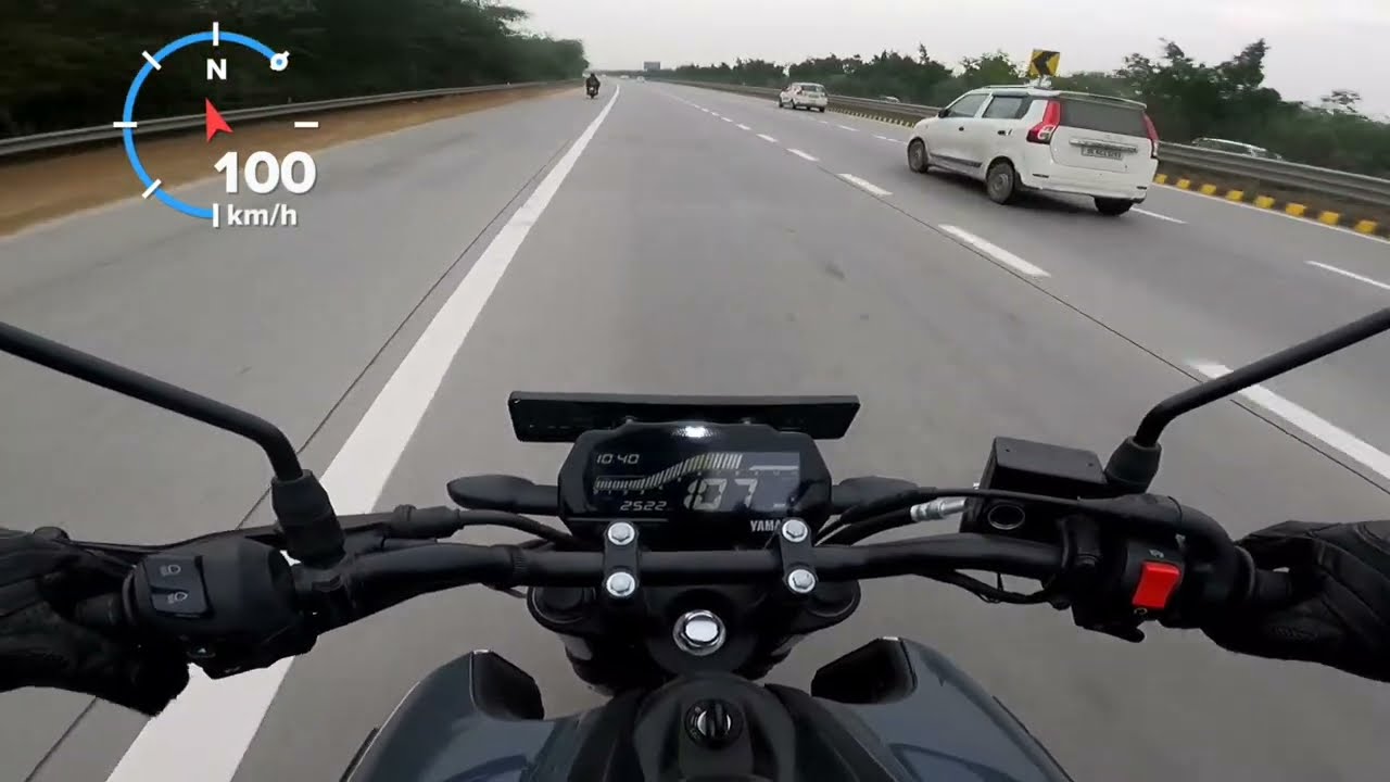 Yamaha FZ-S V4 HIGHWAY REVIEW | RPM & Vibrations at Cruising Speeds TESTED!