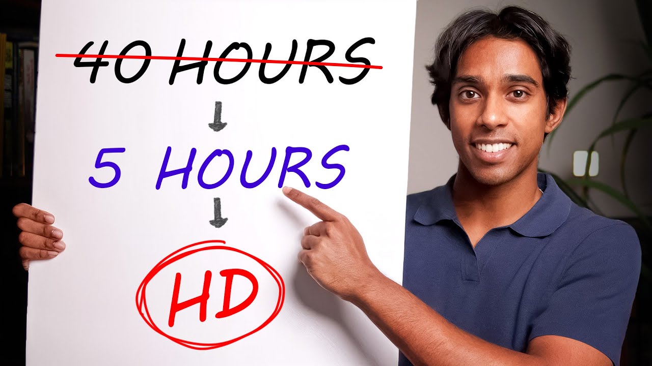 How To Study 5 Hours A Week in Med School (and get HDs)