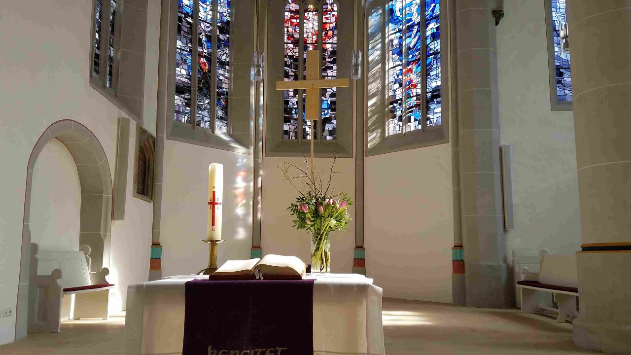 Gottesdienst in der Stadtkirche St. Johannes - der erste nach der Renovierung!
