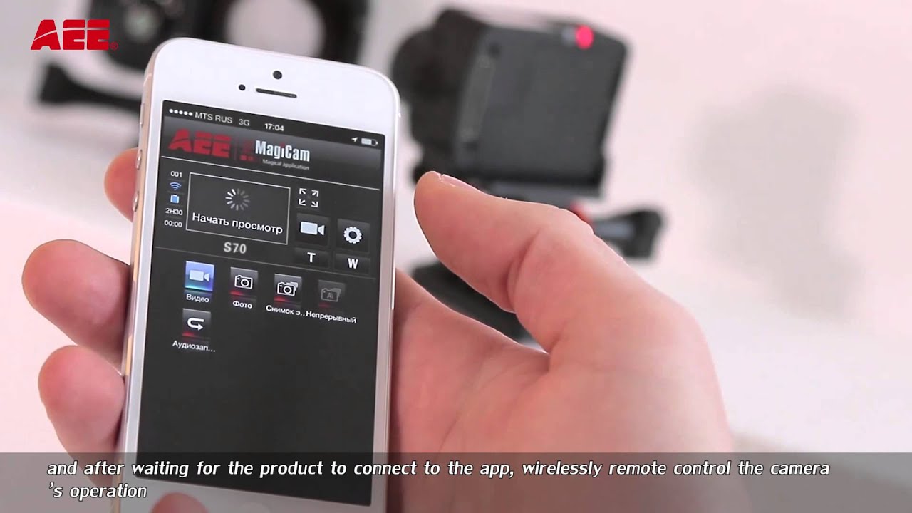 AEE Technology S70 Magicam Product Review (Russian: English Subtitles)