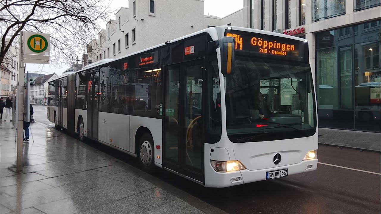 Mitfahrt 2: OVG Göppingen Mercedes Benz Citaro O530 Facelift G Wagennummer 67 