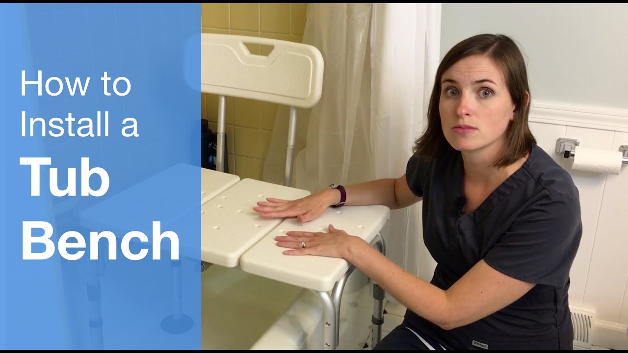 How to Install a Tub Bench