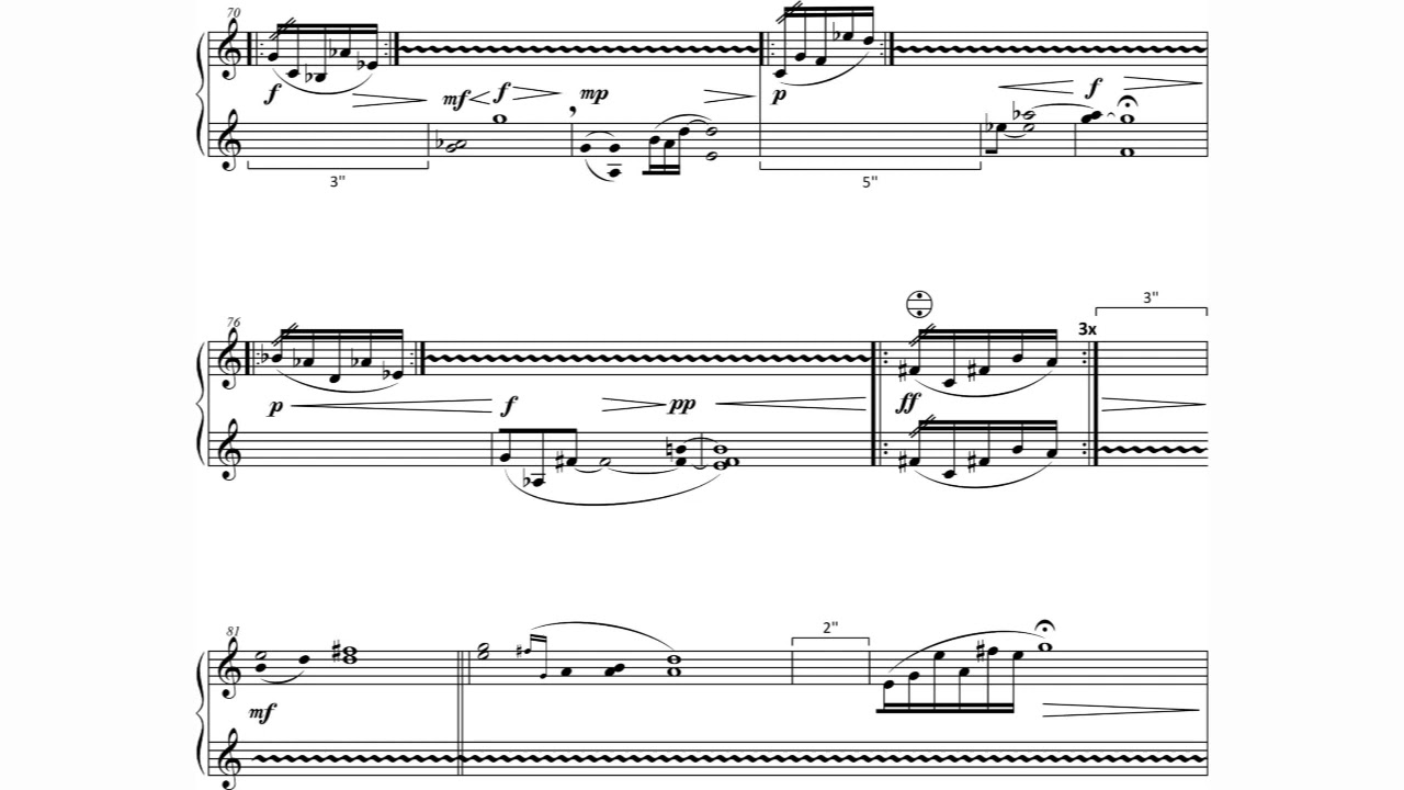 Tauan Sposito - Ananke for Accordion (2016) [Score-Video]