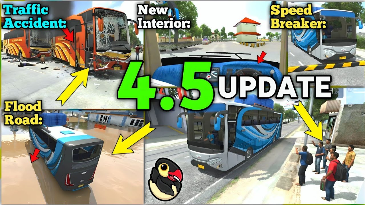 🚚НАКОНЕЦ-ТО!! BUSSID 4.5: новое крупное обновление | Maleo добавил новые функции в Bus Simulator ...