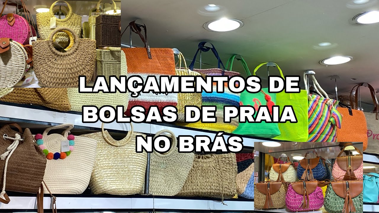 BRÁS_LANCAMENTOS EM BOLSAS DE PRAIA NO BRÁS_SP
