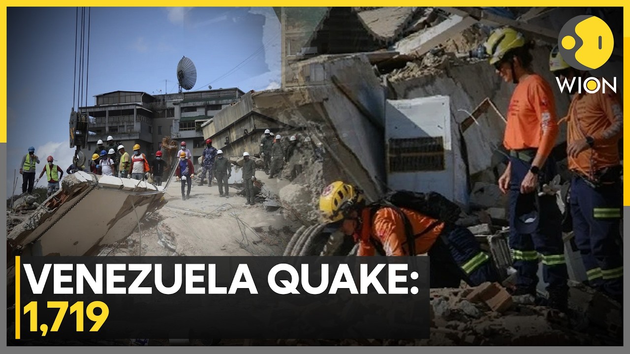 Venezuela Quake: Venezuela Earthquake: Death Toll Rises To 1,719 As Rescue Efforts Continue