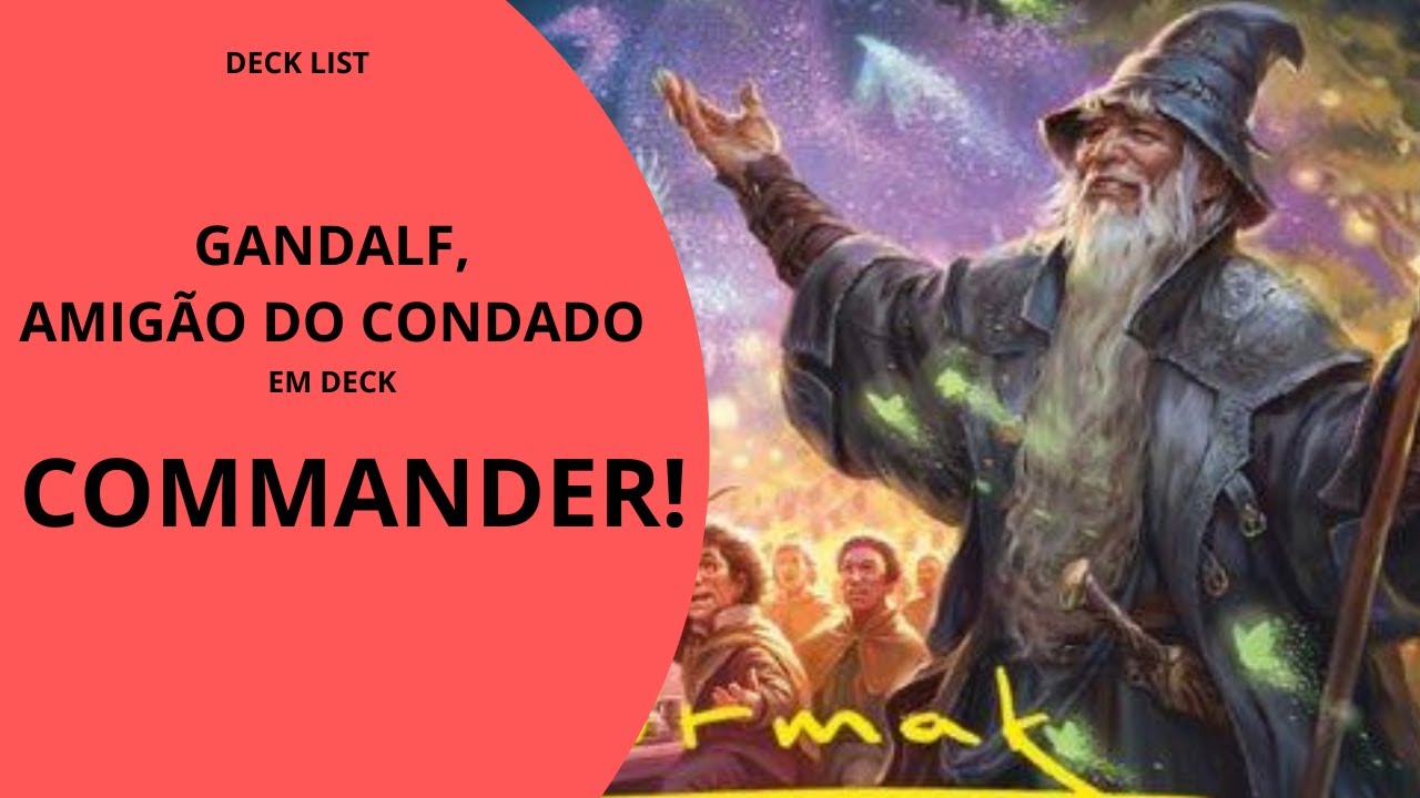 GANDALF no COMMANDER! | Deck Mono BLUE ACESSÍVEL