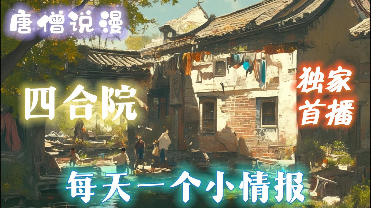《四合院：每天一个小情报》张兴国魂穿架空世界，发现这里竟然是赫赫有名的四合院世界，既然来了，那就玩玩呗！#完结文 #穿越 #有聲書 #有聲小說  #有声小说#四合院
