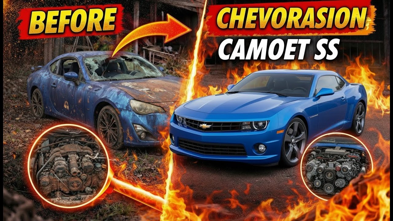 FULL Restoration of a Rusty Chevrolet Camaro SS | From Abandoned Muscle Car to Showroom Beast