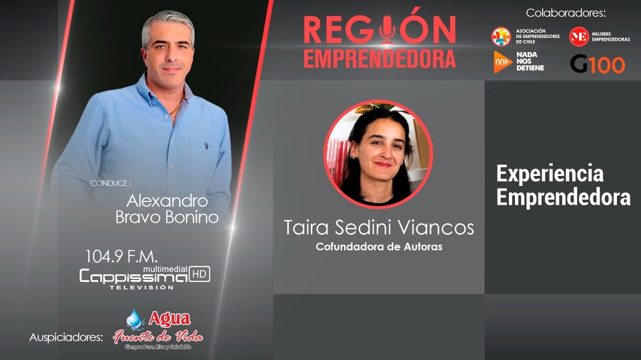 📌 Emprendedora I Autoras librer&iacute;a I Taira Sedini I Regi&oacute;n emprendedora I Chile
