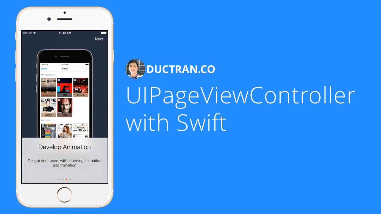 UIPageViewController in Swift with Xcode | Create Walkthrough in iOS