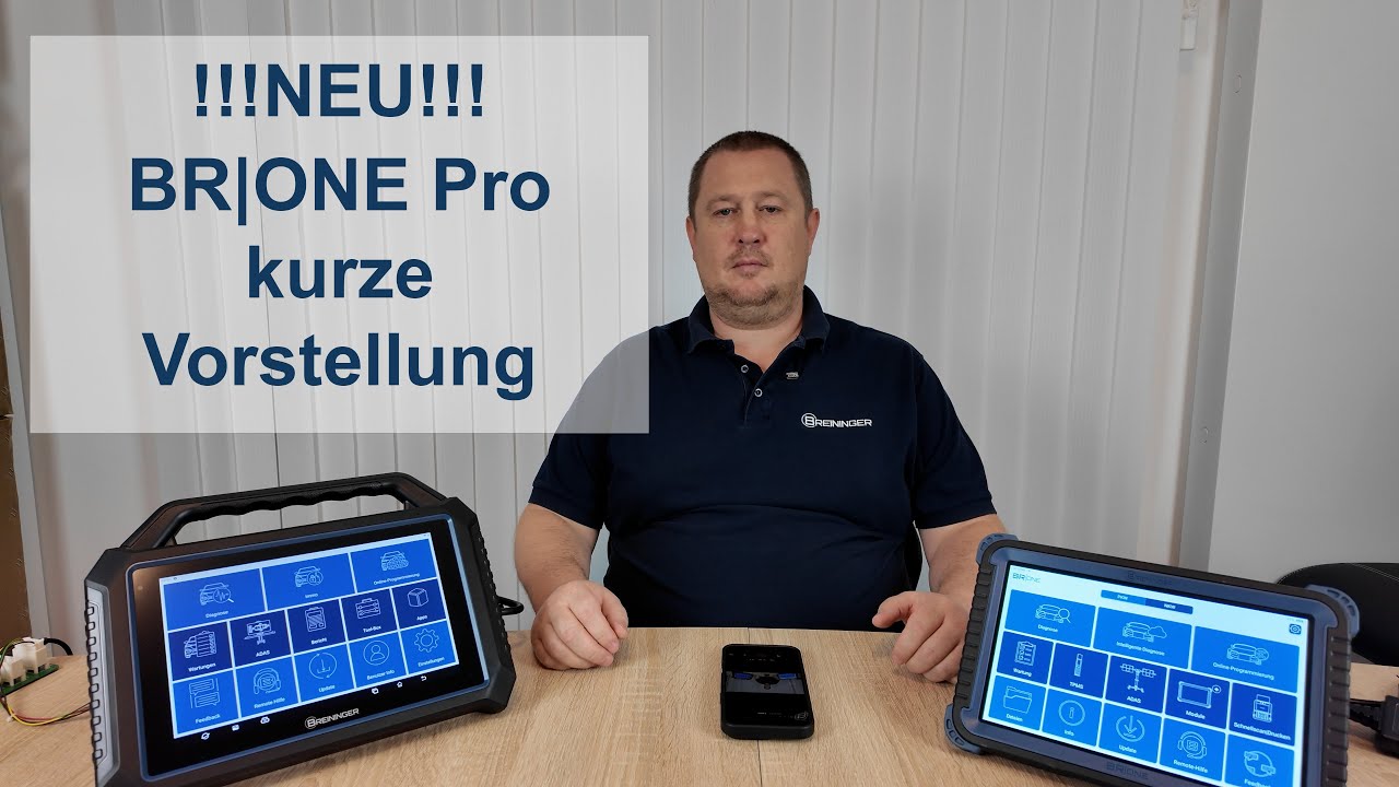 Breininger BR|ONE Pro – Kurze Vorstellung des neuen Profi Diagnosegeräts | Funktionen & Highlights