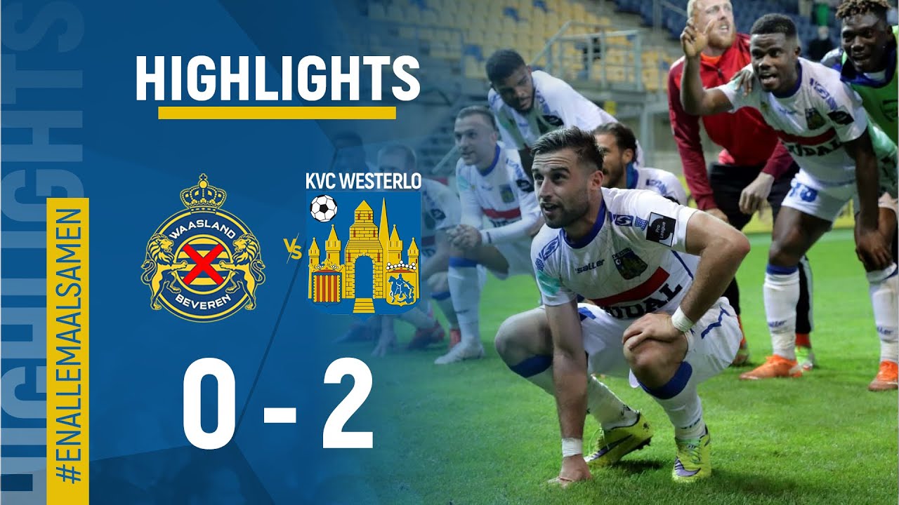 Waasland Beveren - KVC Westerlo (0-2) Highlights