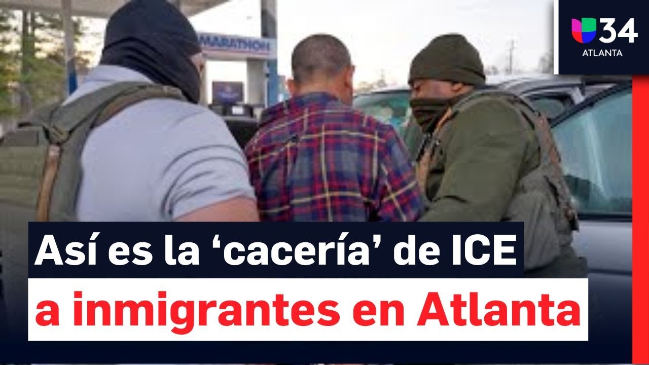 Arrestos selectivos de ICE en Atlanta: Esperan a los inmigrantes  en lugares que frecuentan