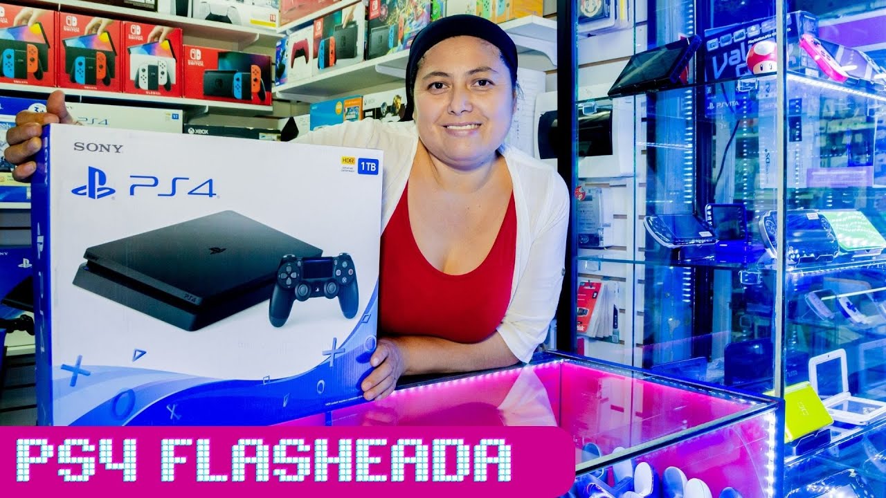 PS4 flasheada con tienda y aplicaciones en Videojuegos Danny