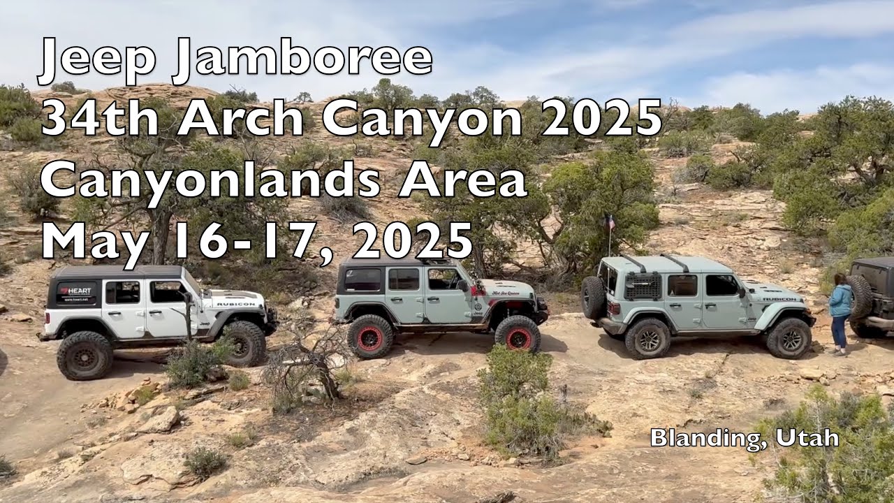 2025 Jeep Jamboree 34th Arch Canyon