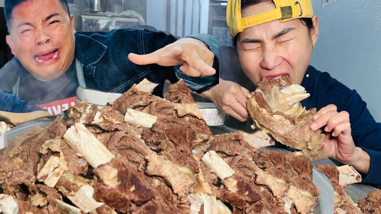 MUKBANG 8 KG SƯỜN TRÂU ĂN  TẠI CHỖ THẬT HAY KHÔNG ???