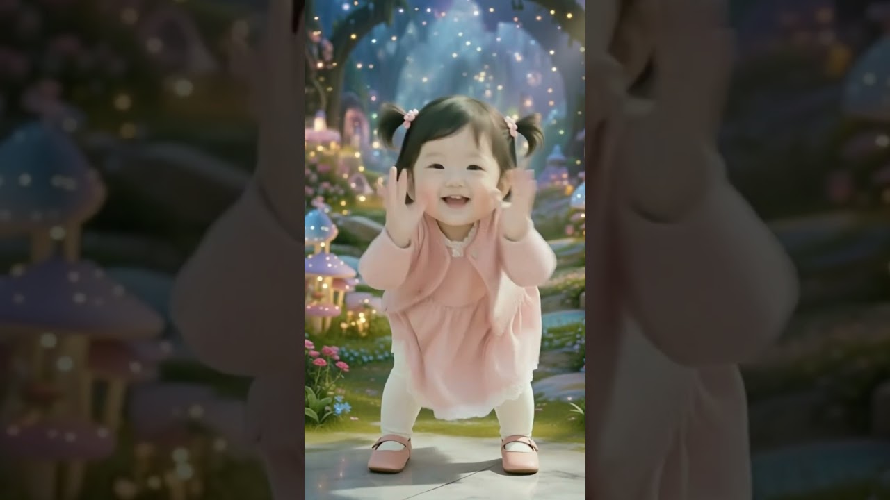 귀여운 한국아기의 댄스실력🍼(A cute Korean baby's dance skills)