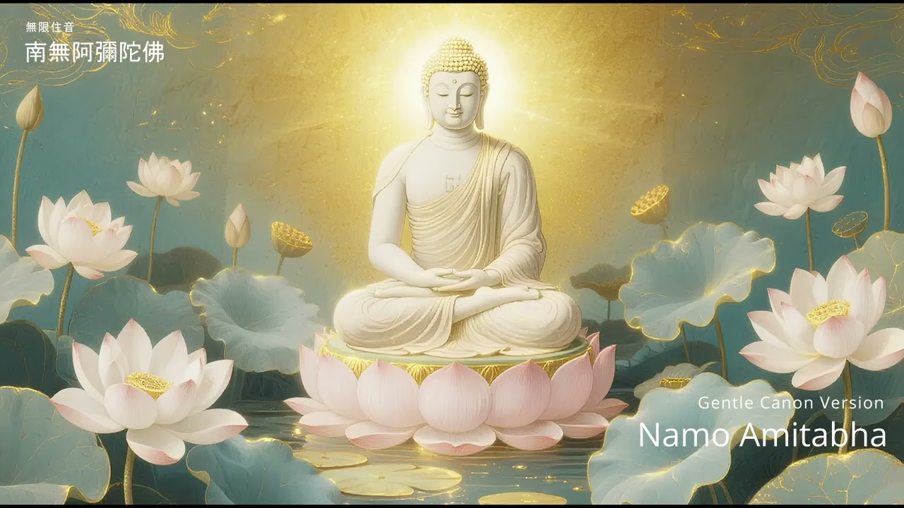 南無阿彌陀佛 Namo Amitabha｜8小時唱誦柔和版｜天天念佛 ･ 時時念佛 ･ 一心專念 ･ 至心信樂（一ˋㄠ）｜日常播放、閱讀、工作＆休息｜無限住音