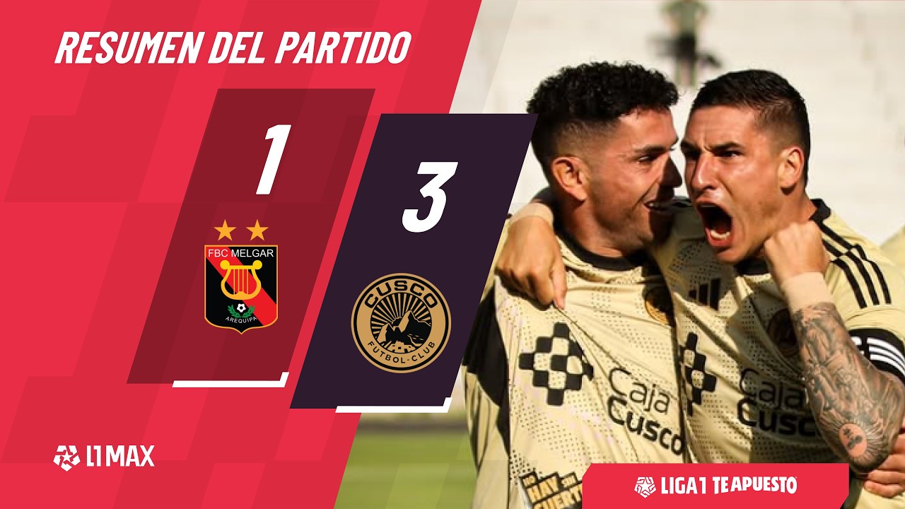 FBC Melgar vs Cusco | Game Highlights | Best Moments | #Liga1Teapuesto2026